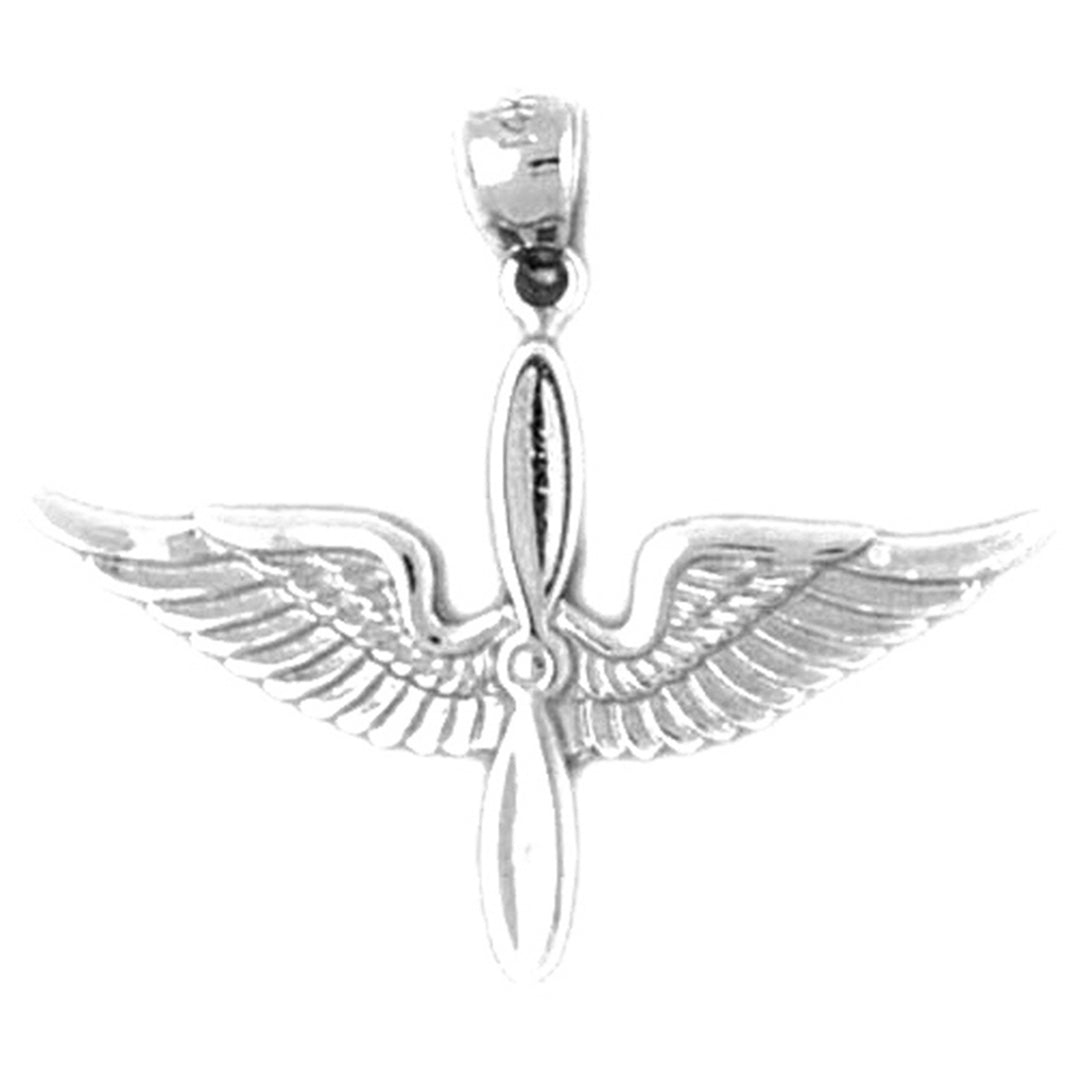Sterling Silver Us Air Force Pendant