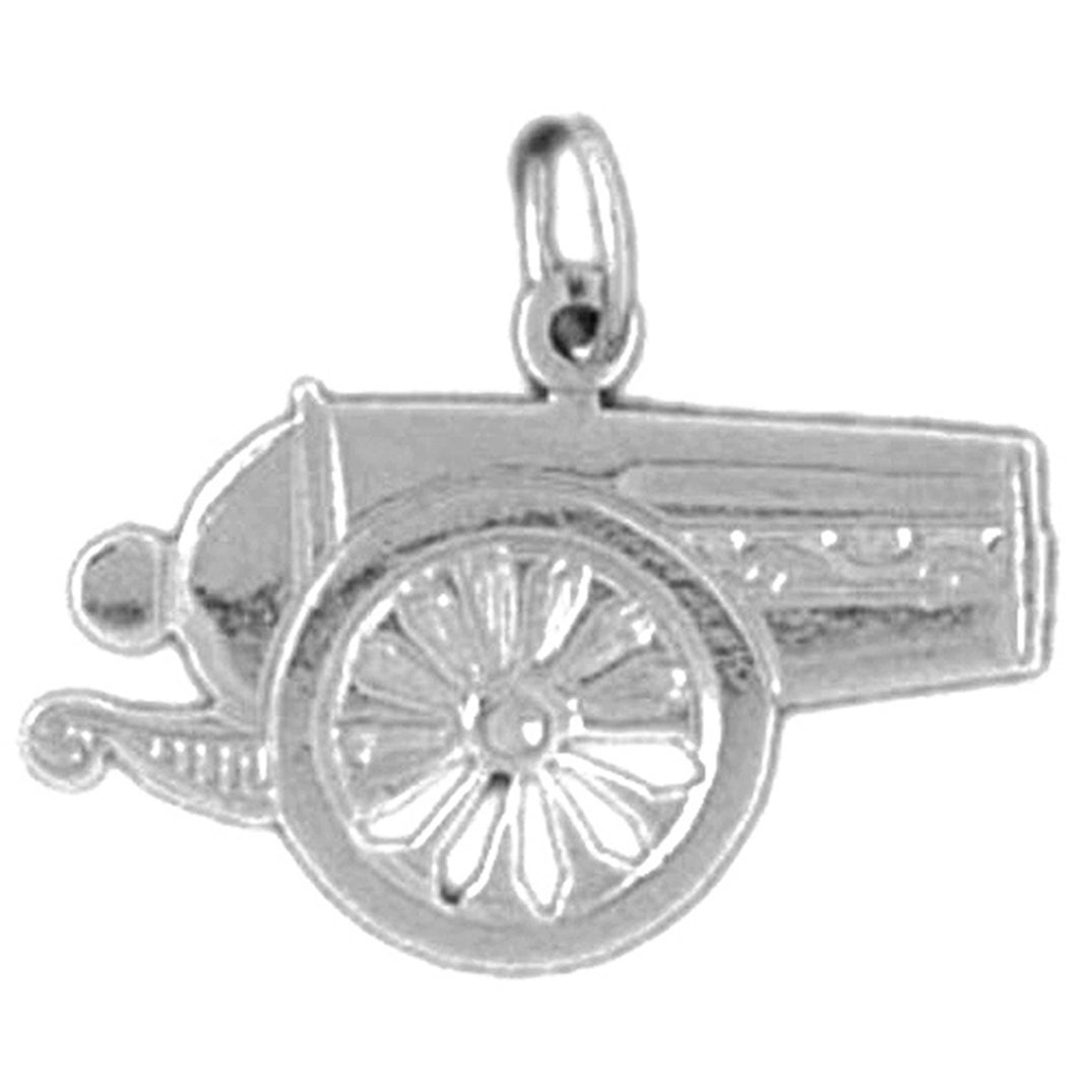 Sterling Silver Canon Pendant