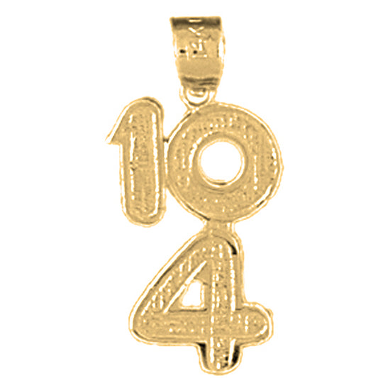 Yellow Gold-plated Silver 40455 Pendant