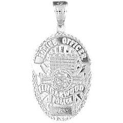 Sterling Silver Inglewood Police Pendant