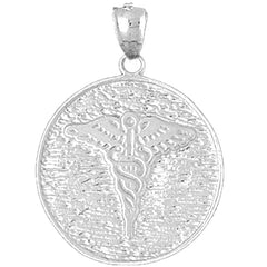 Sterling Silver Cadeusus Pendant