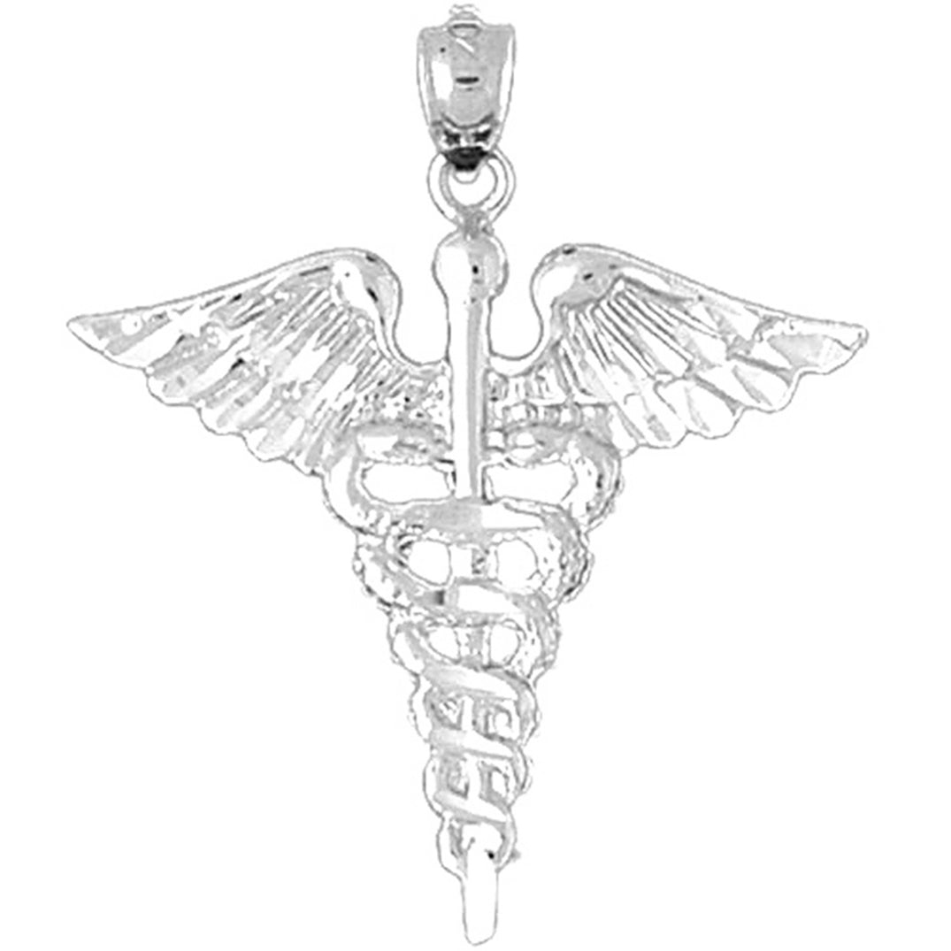 Sterling Silver Cadeusus Pendant