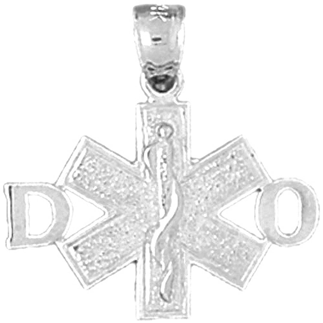 Sterling Silver Do Doctor Of Osteopathic Medicine Pendant