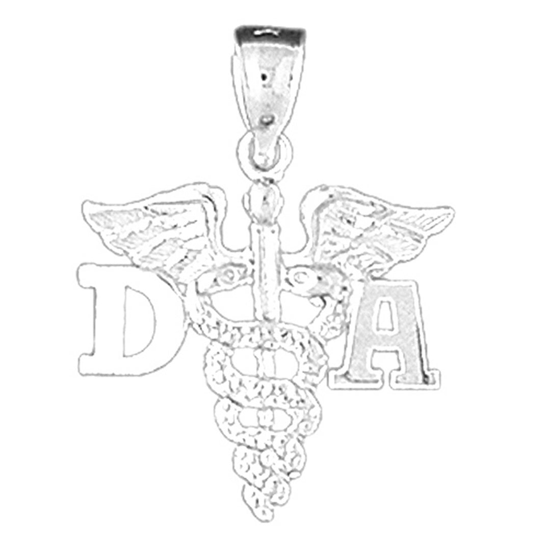 Sterling Silver Da Pendant