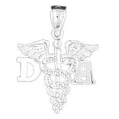 Sterling Silver Da Pendant