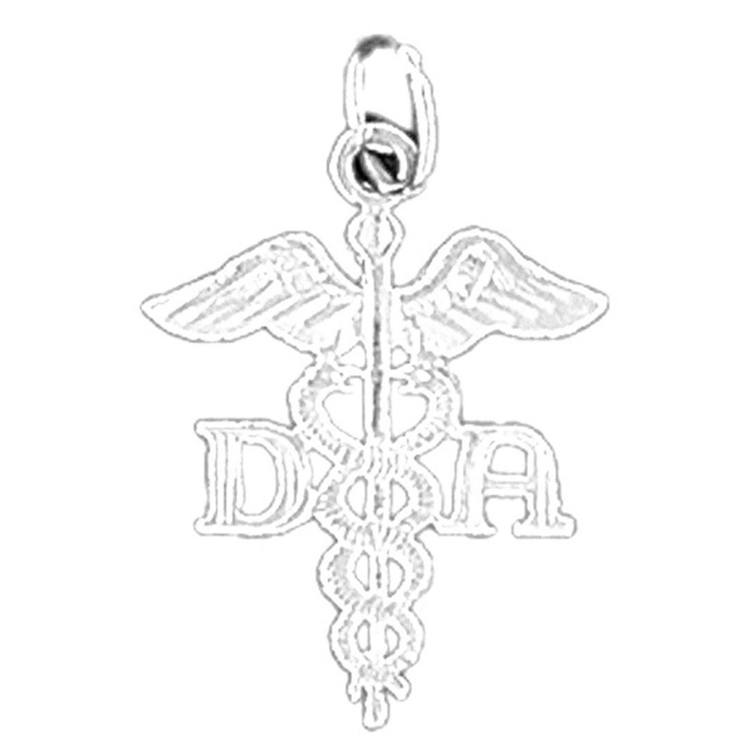 Sterling Silver Da Pendant