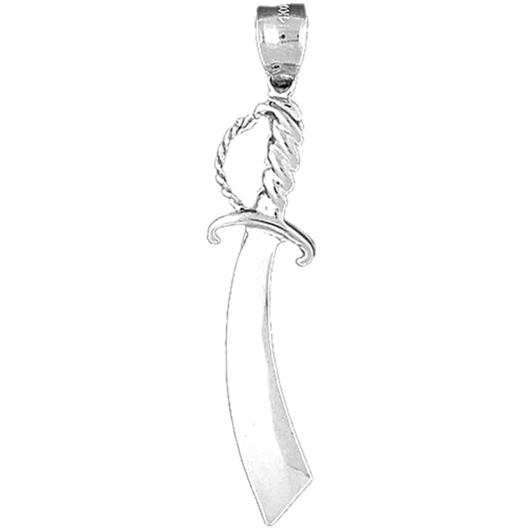 Sterling Silver Sword Pendant