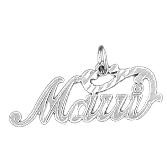 Sterling Silver Maui Pendant