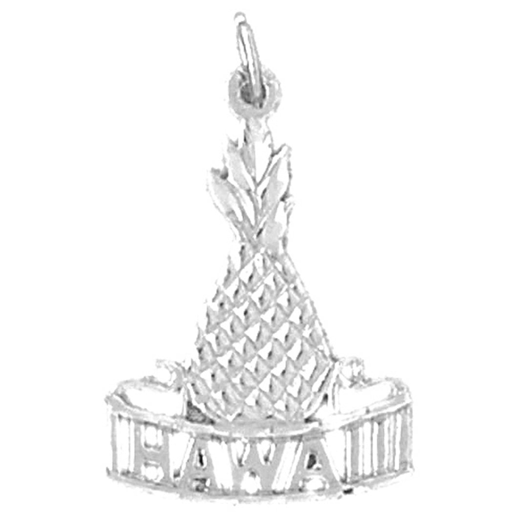 Sterling Silver Hawaii Pendant