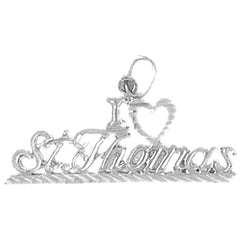 Sterling Silver St. Thomas Pendant