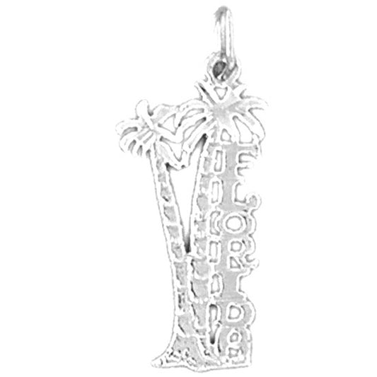 Sterling Silver Florida Pendant