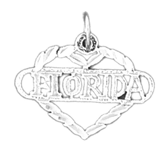 Sterling Silver Florida Pendant
