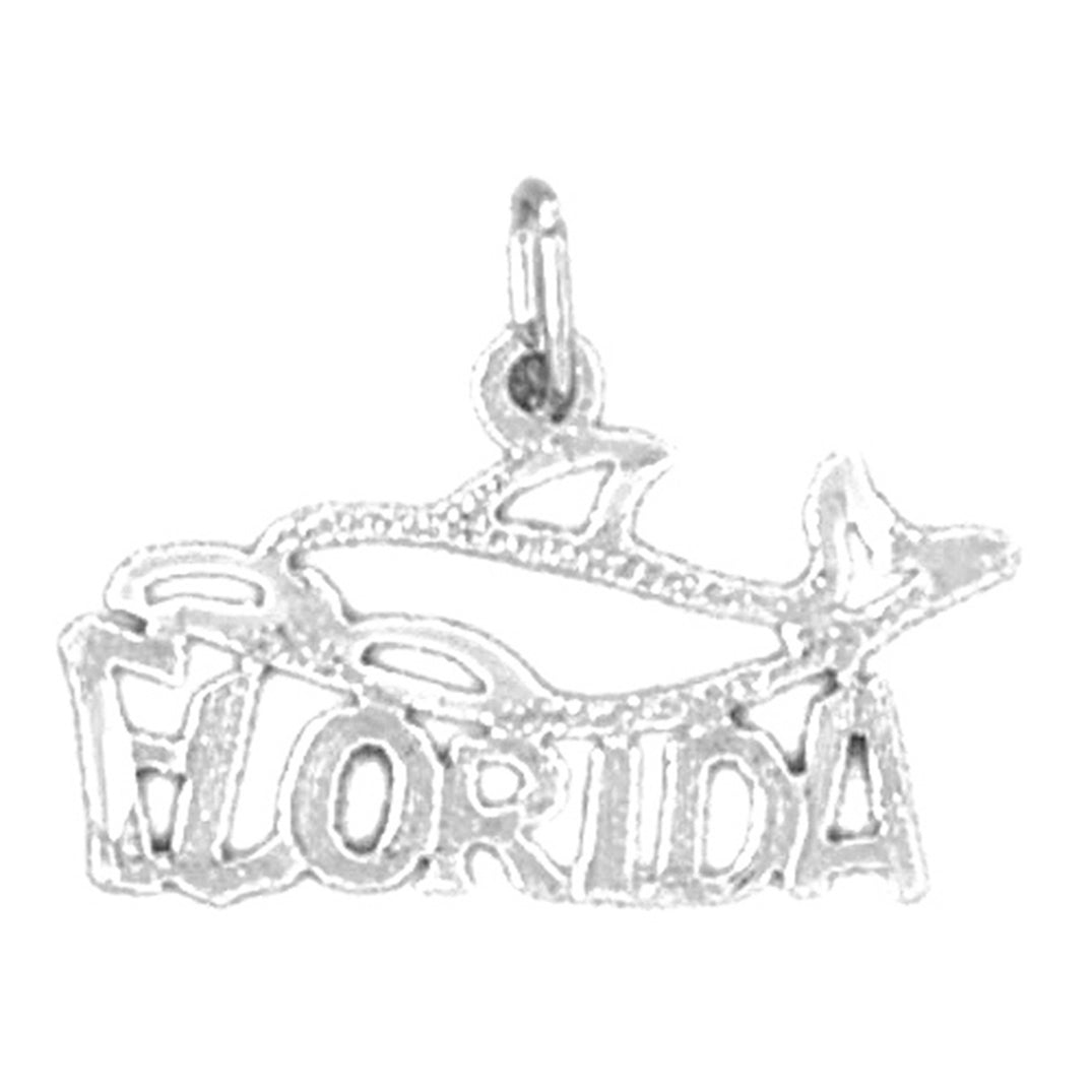 Sterling Silver Florida Pendant