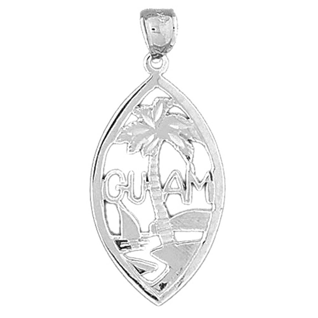 Sterling Silver Guam Pendant