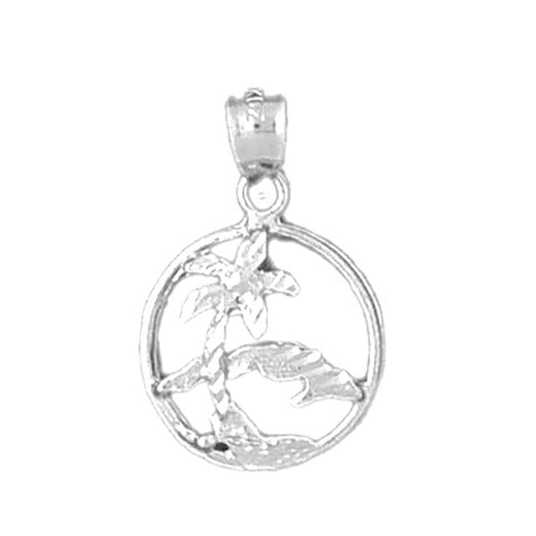 Sterling Silver Cuba Pendant