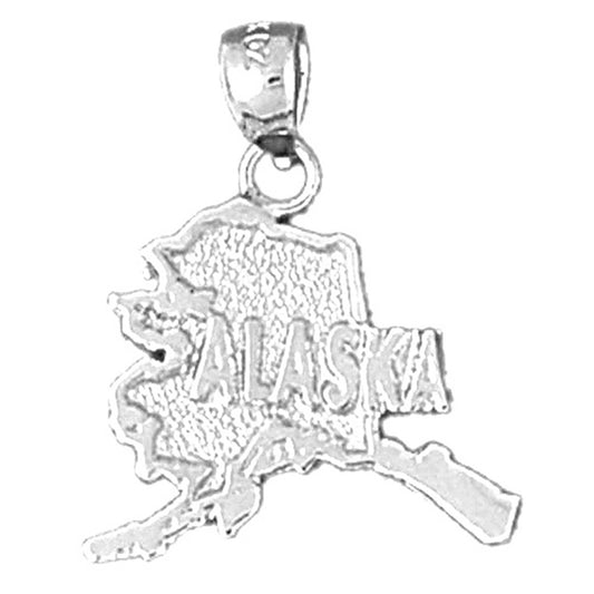 Sterling Silver Alaska Pendant