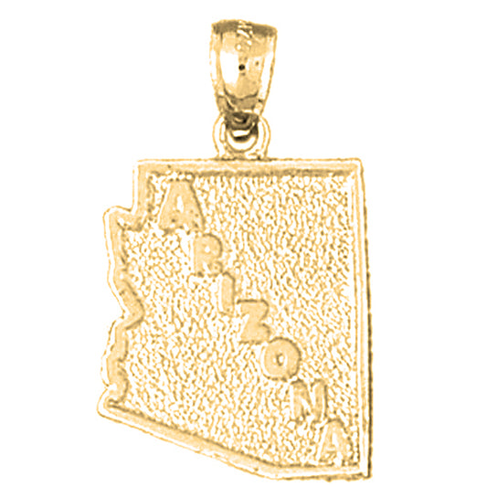 Yellow Gold-plated Silver Arizona Pendant