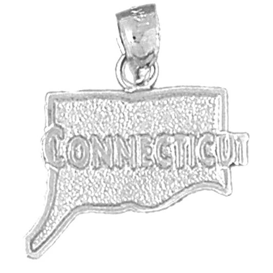 Sterling Silver Connecticut Pendant