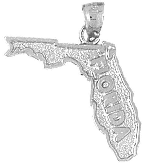 Sterling Silver Florida Pendant