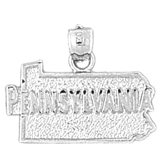 Sterling Silver Pennsylvania Pendant