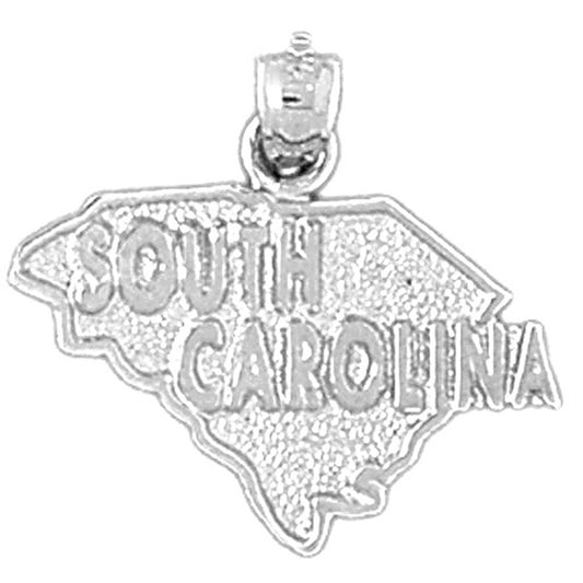 Sterling Silver South Carolina Pendant