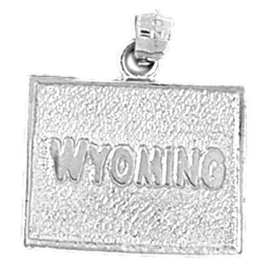 Sterling Silver Wyoming Pendant