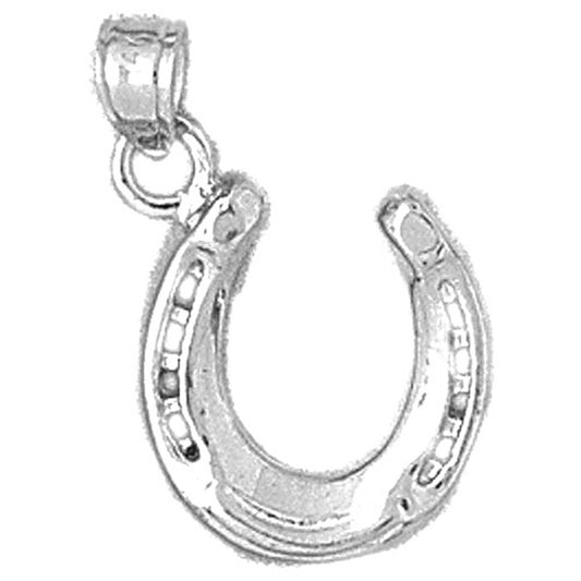 Sterling Silver Horseshoe Pendant