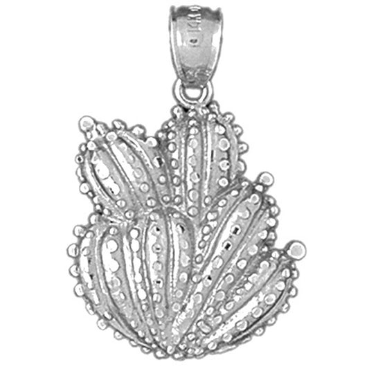 Sterling Silver Cactus Pendant