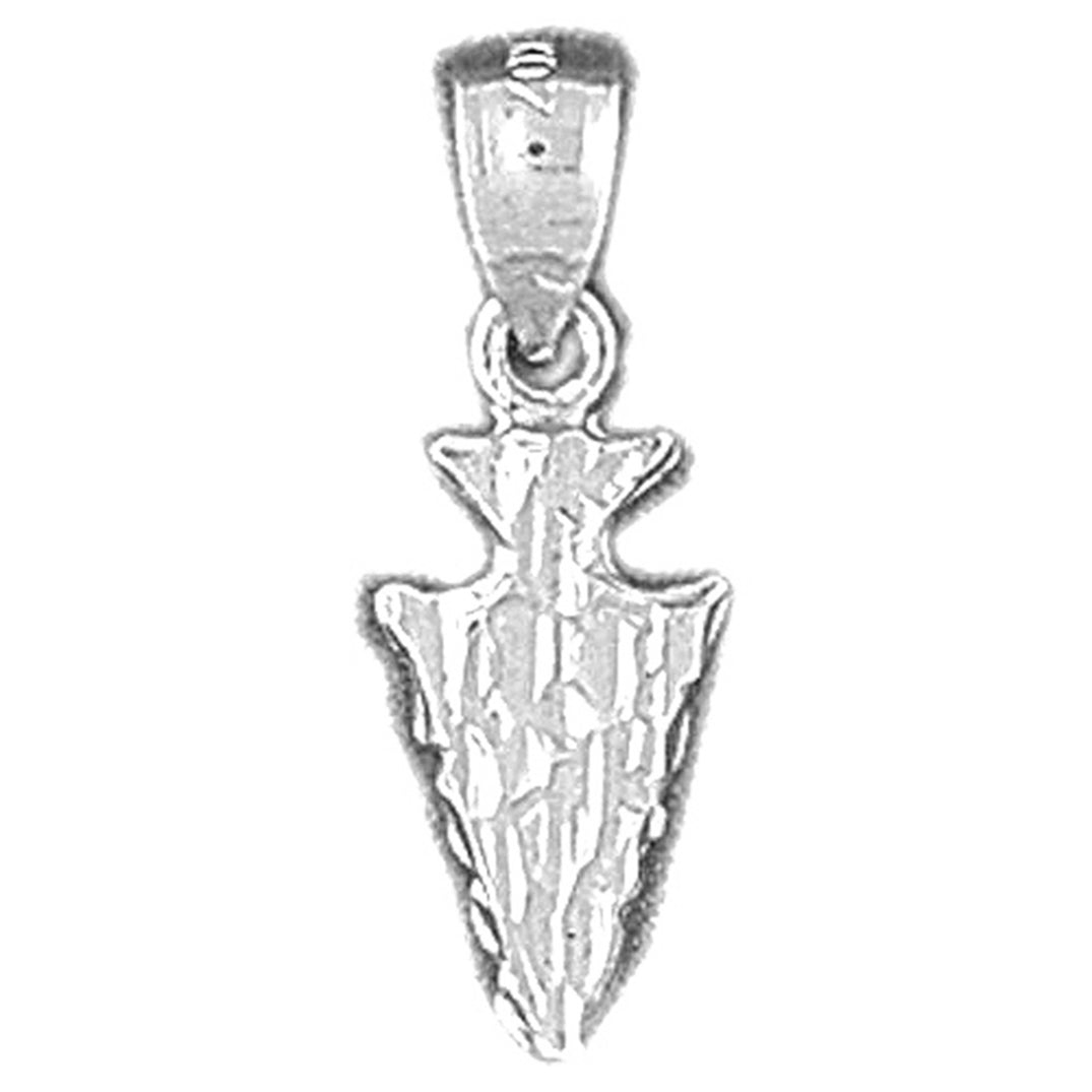 Sterling Silver Arrowhead Pendant