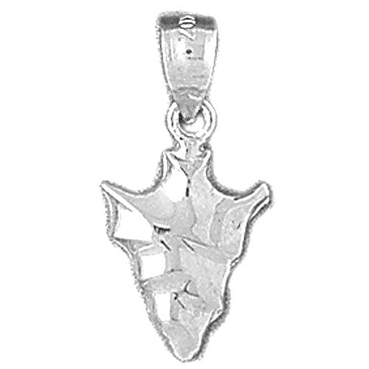 Sterling Silver Arrowhead Pendant