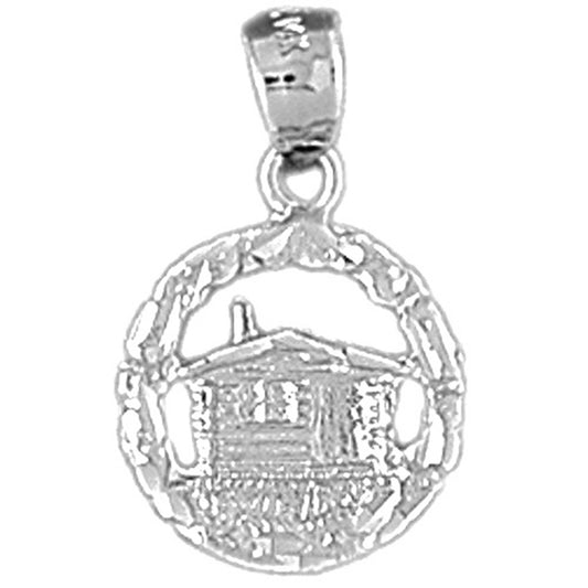 Sterling Silver Cottage Pendants