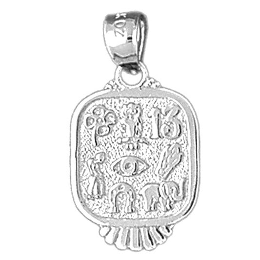 Sterling Silver Good Luck Charms Pendant