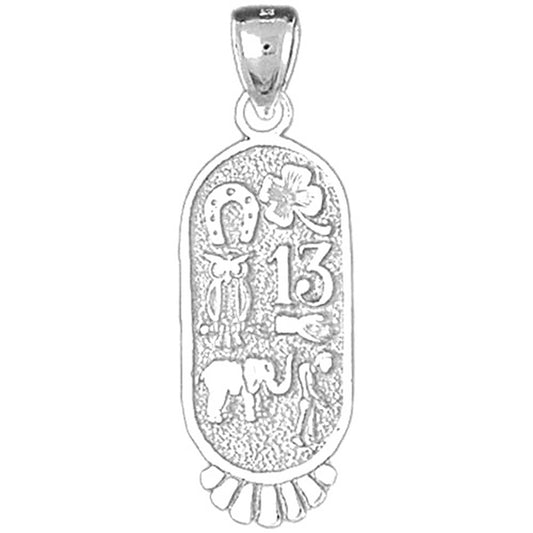 Sterling Silver Good Luck Charms Pendant