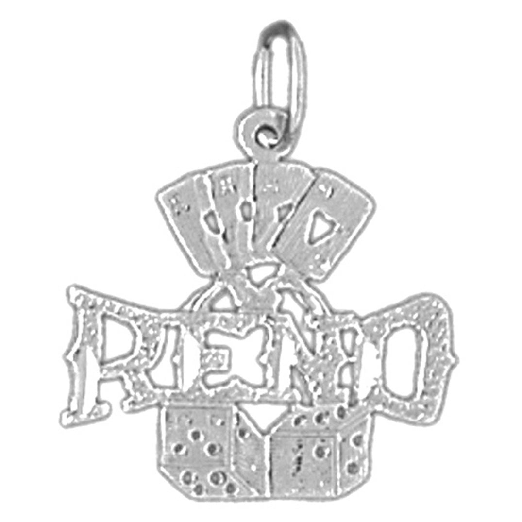 Sterling Silver Reno Pendant