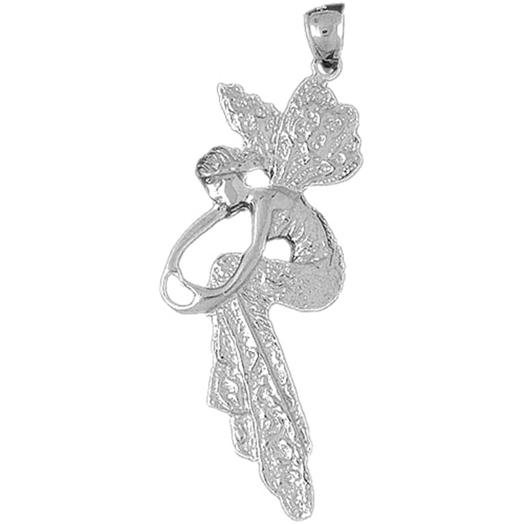 Sterling Silver Fairy Pendant