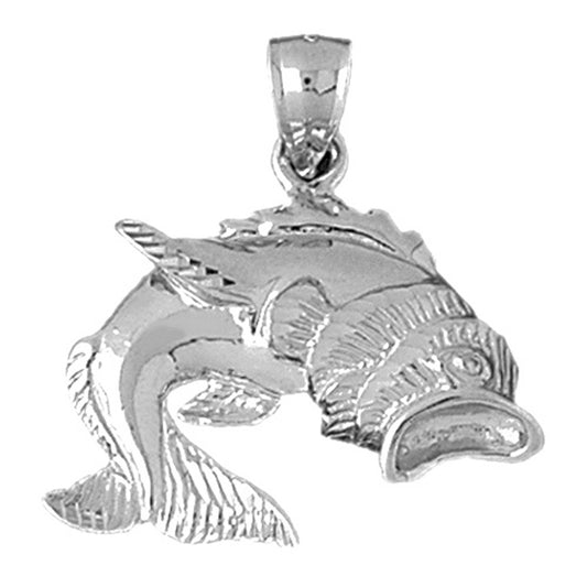 Sterling Silver Goldfish Pendant