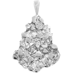 Sterling Silver Nugget Pendant