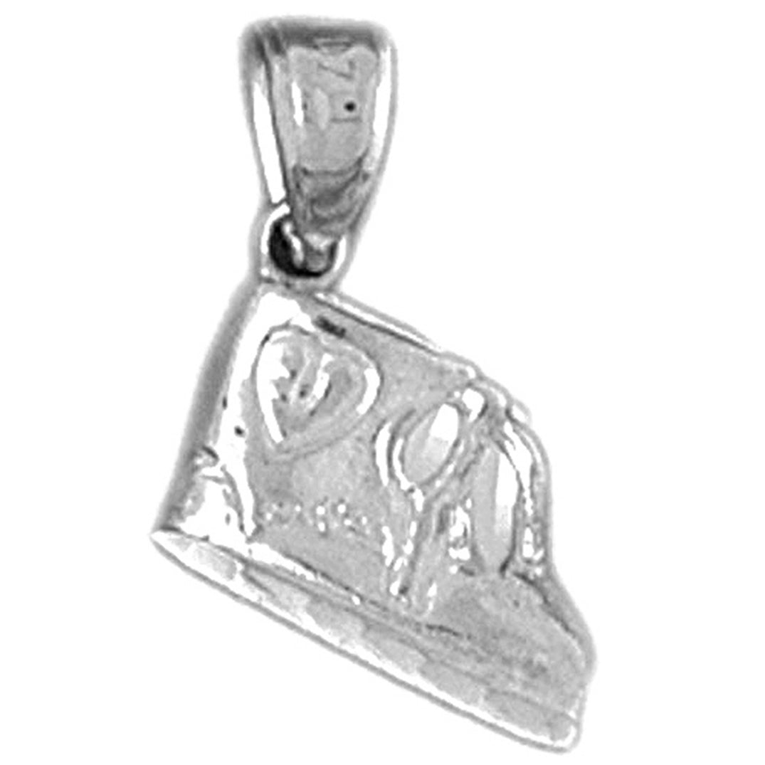 Sterling Silver Baby Booty, Shoe Pendants