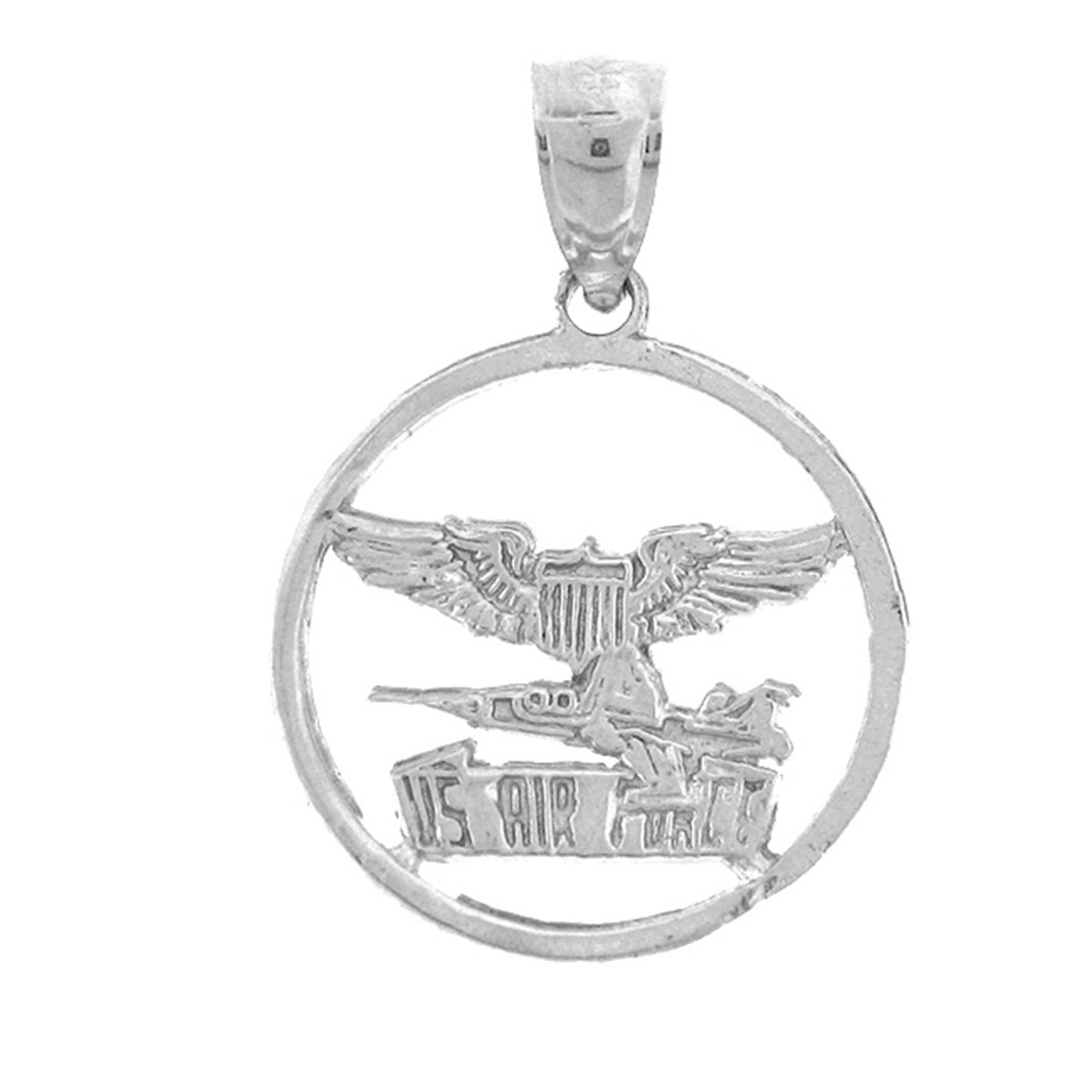 Sterling Silver U.S. Air Force Pendant