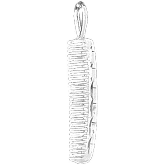 Sterling Silver Comb Pendant