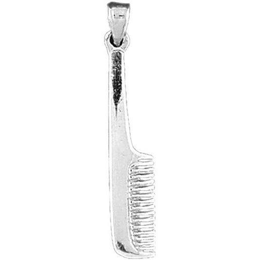 Sterling Silver Comb Pendant