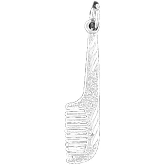 Sterling Silver Comb Pendant