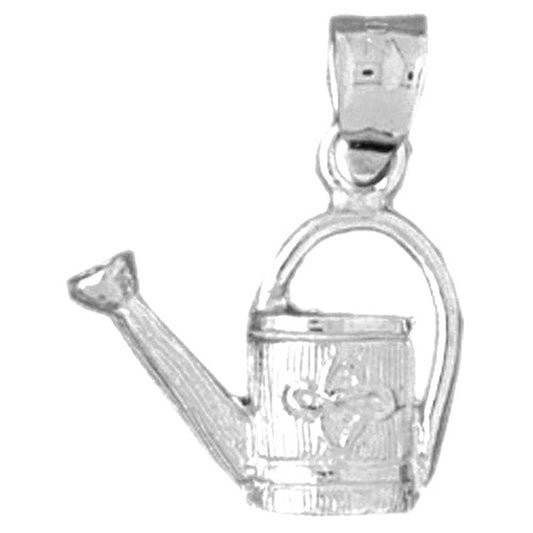 Sterling Silver Watering Can Pendant