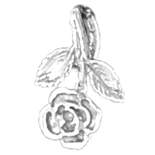 Sterling Silver Flower Pendant