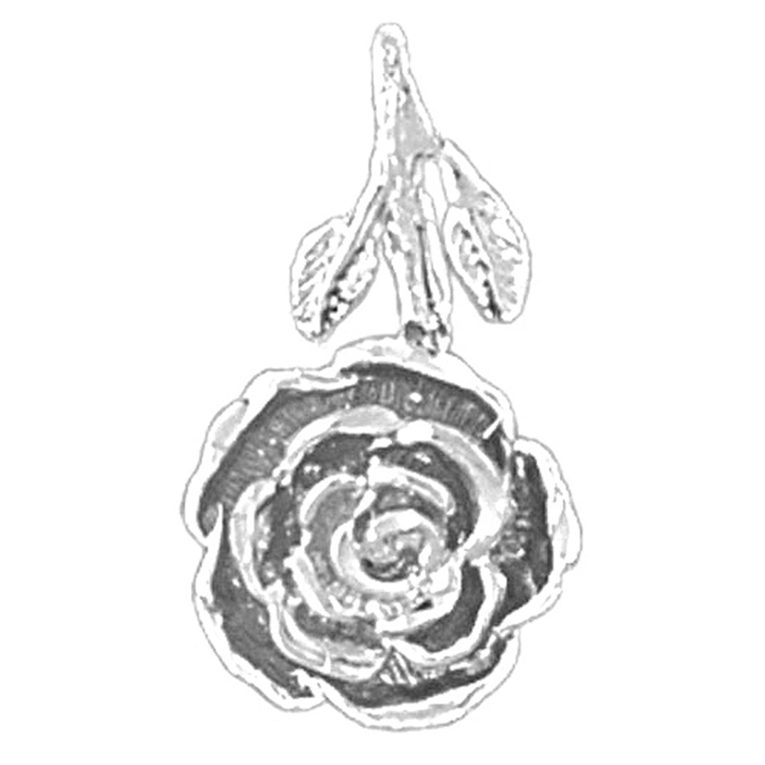 Sterling Silver Flower Pendant