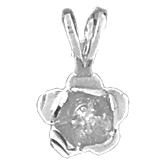 Sterling Silver Flower Pendant