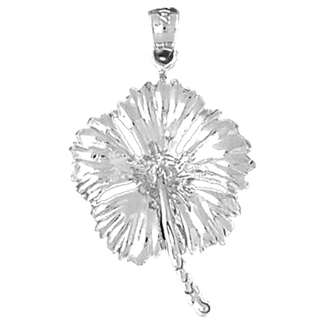 Sterling Silver Flower Pendant