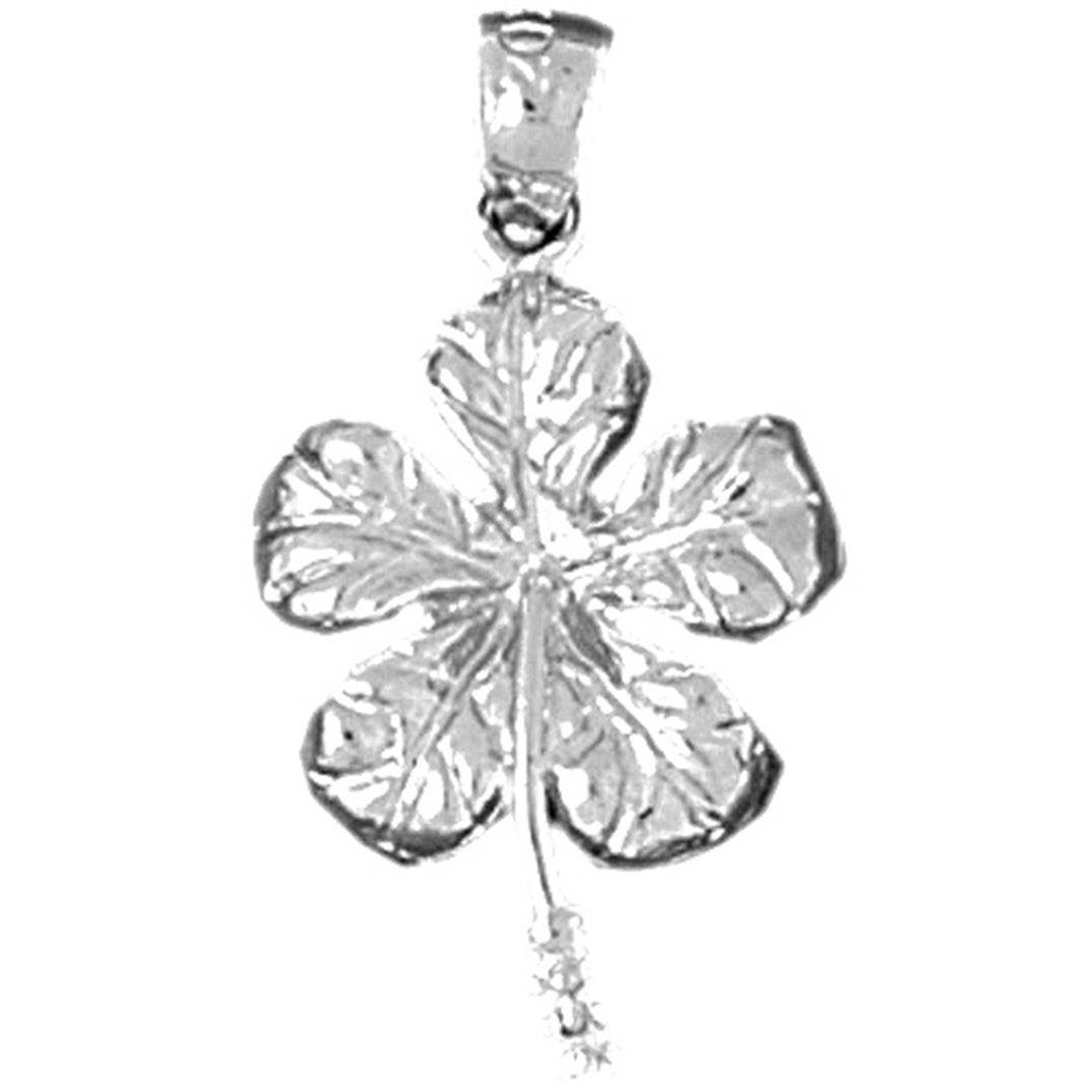 Sterling Silver Flower Pendant