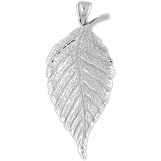 Sterling Silver Leaf Pendant