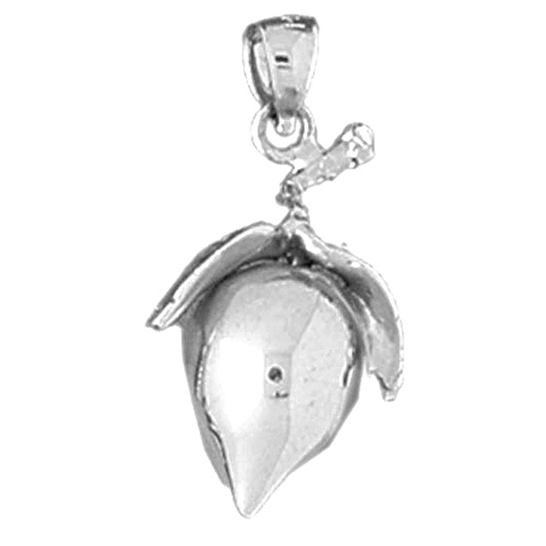 Sterling Silver 3D Pendant